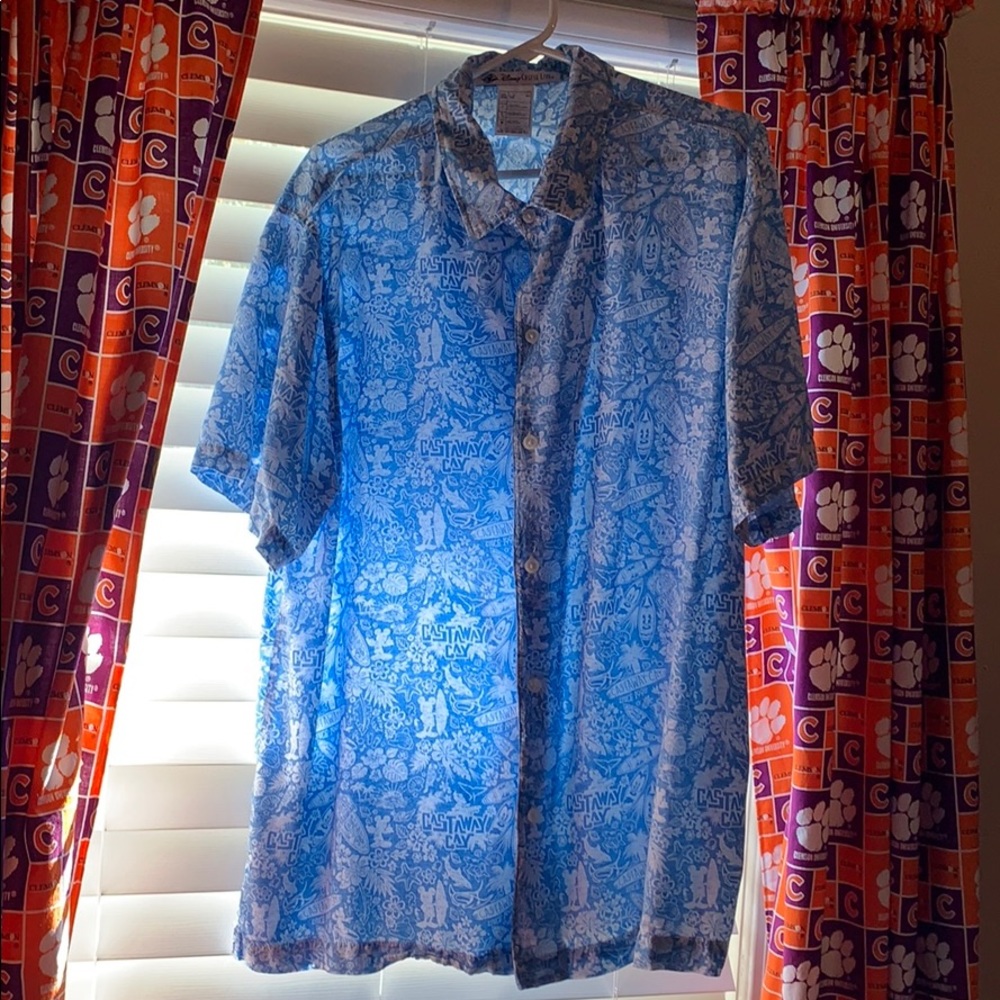 Castaway Cay Disney Cruise Line Button Down